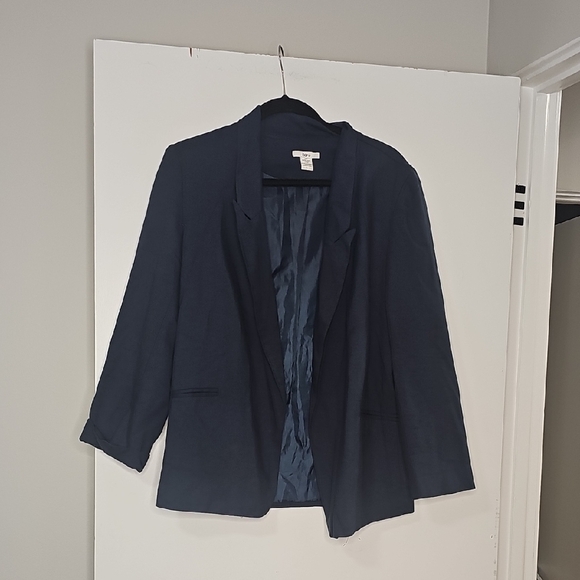 Bar III Jackets & Blazers - Bar III Dark Blue Women's Blazer